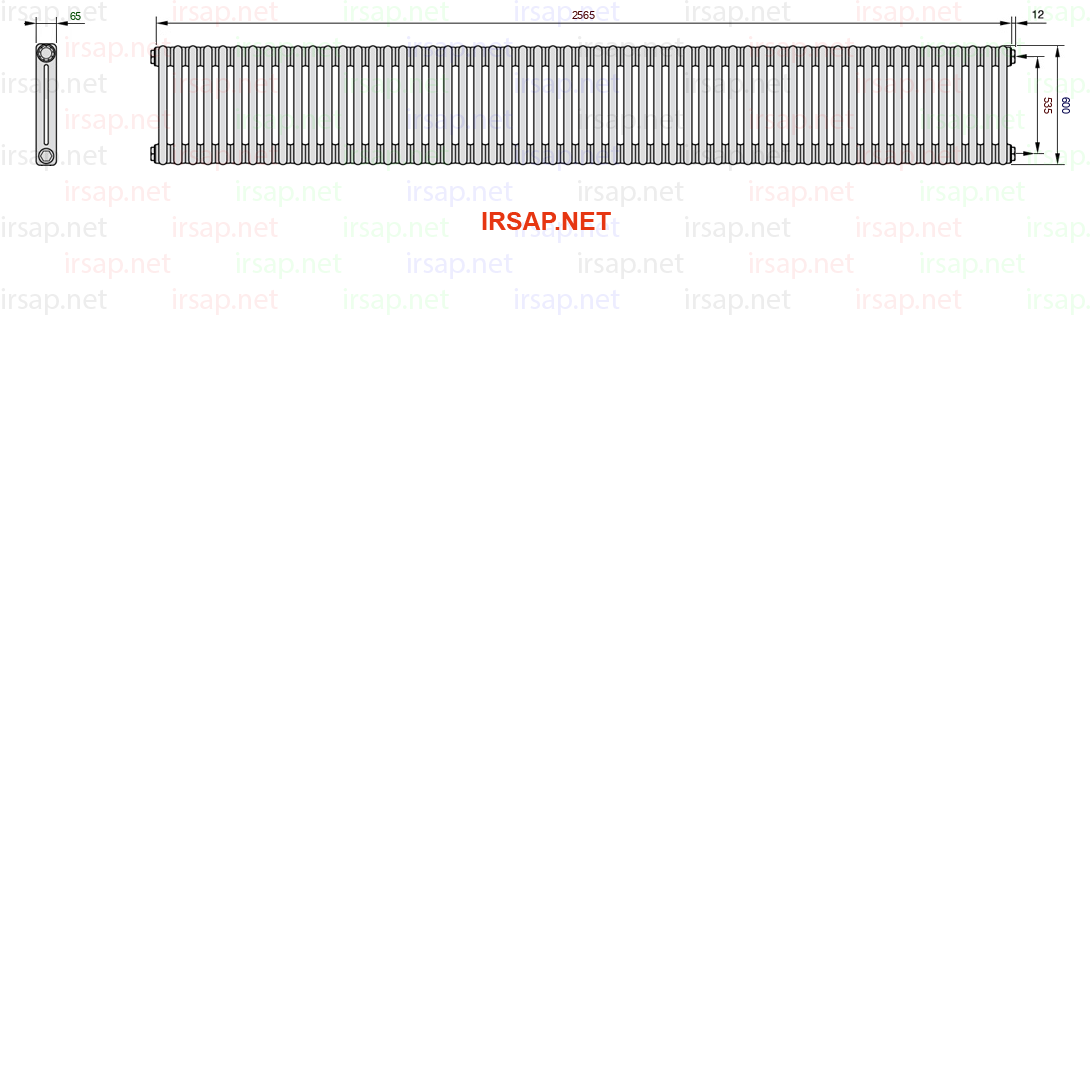 Радиатор IRSAP Tesi 20600/57 T30 CL 01